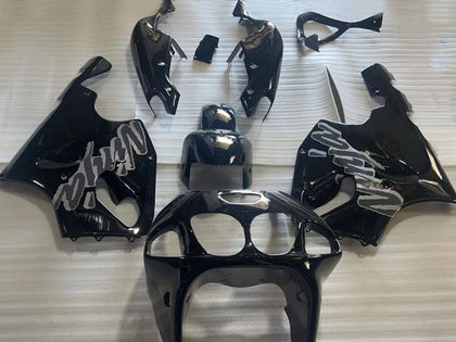 1996-2003 Kawasaki ZX-7R Glossy Black Fairing Kit