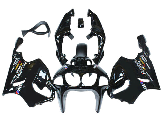 1996-2003 Glossy Black Elf Kawasaki ZX7R Fairing Kit