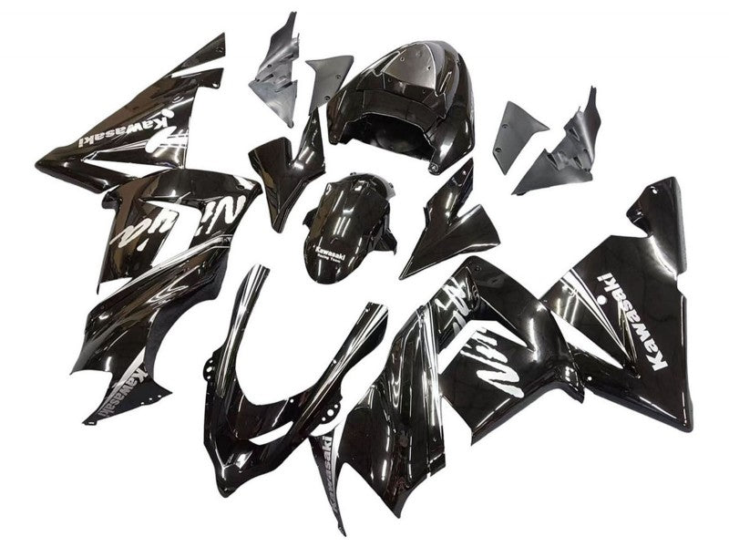 Purchase 2004-2005 Glossy Black Ninja Kawasaki ZX10R Motorcycle Fairings UK