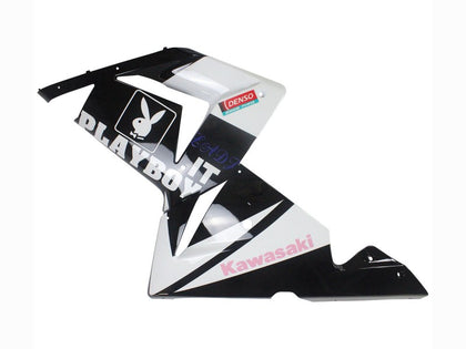 2004-2005 Kawasaki ZX-10R Black Pink White Playboy Motul Fairing Kit