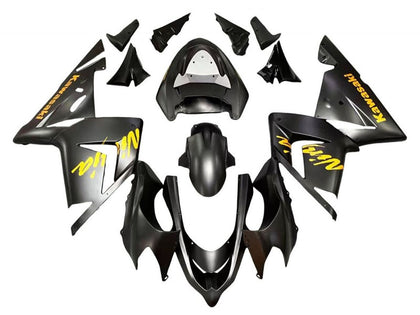 2004-2005 Kawasaki ZX-10R Black Fairing Kit