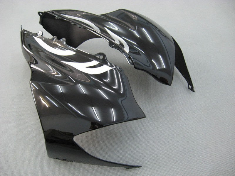 Purchase 2004-2005 Black with White Flame Kawasaki ZX10R Motorcycle Fairings UK