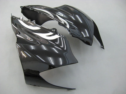 2004-2005 Kawasaki ZX-10R Black White Fairing Kit