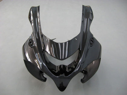 2004-2005 Kawasaki ZX-10R Black White Fairing Kit