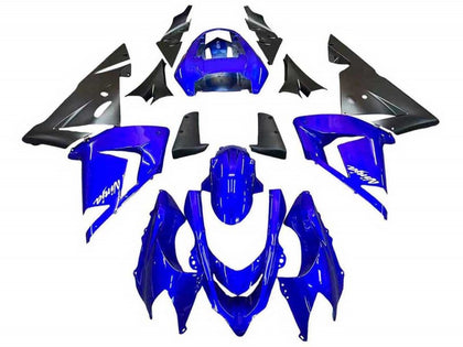 2004-2005 Kawasaki ZX-10R Blue Black Fairing Kit