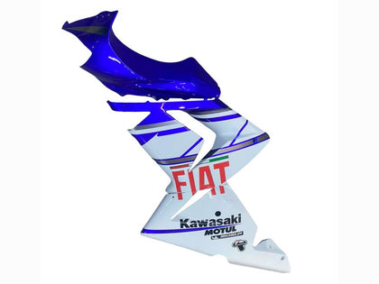 2004-2005 Kawasaki ZX-10R Glossy Blue White Fiat Motul Fairing Kit
