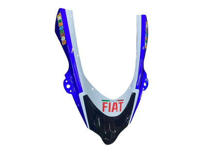 2004-2005 Kawasaki ZX-10R Glossy Blue White Fiat Motul Fairing Kit
