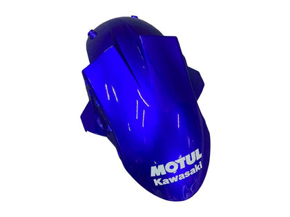 2004-2005 Kawasaki ZX-10R Glossy Blue White Fiat Motul Fairing Kit