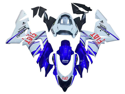 2004-2005 Kawasaki ZX-10R Glossy Blue White Fiat Motul Fairing Kit