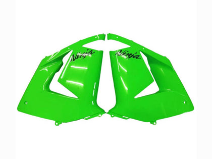 2004-2005 Kawasaki ZX-10R Green Black Fairing Kit