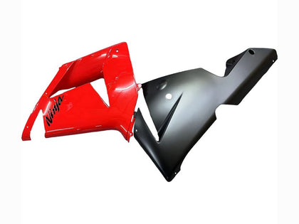 2004-2005 Kawasaki ZX-10R Red Black Fairing Kit