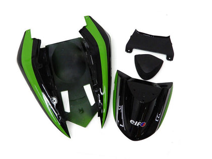 2004-2005 Kawasaki ZX-10R White Black Green Elf Fairing Kit