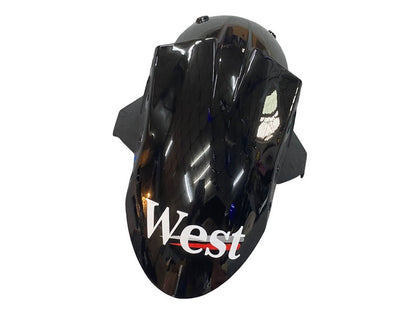 2004-2005 Kawasaki ZX-10R White Black West Fairing Kit