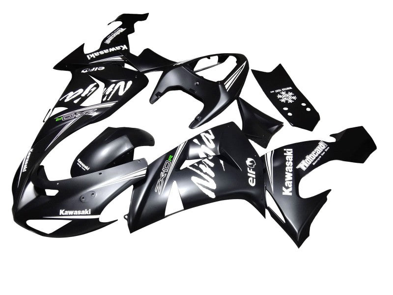 Purchase 2006-2007 Matte Black Kawasaki ZX10R Motorcycle Fairing UK