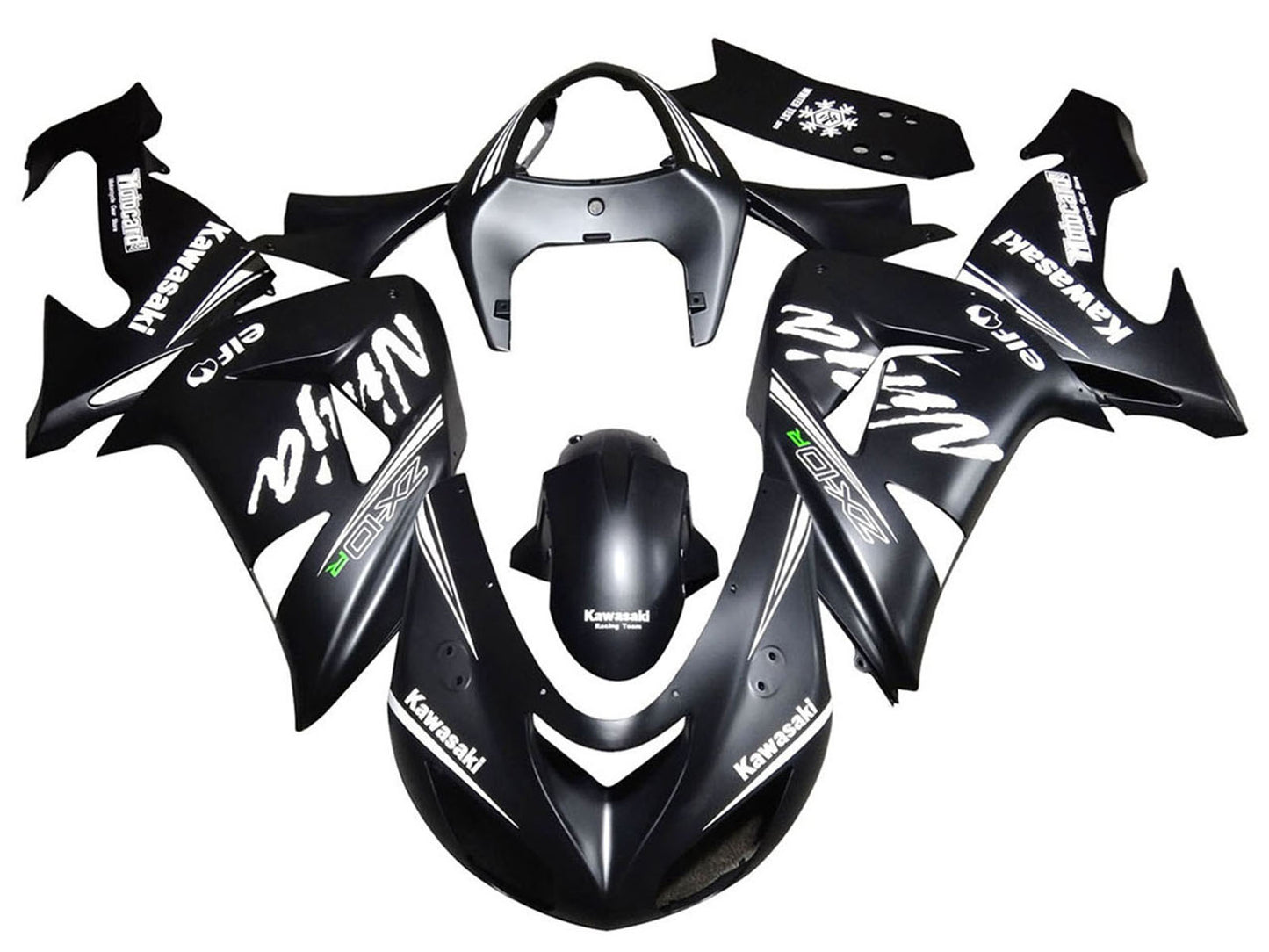 2006-2007 Matte Black Kawasaki ZX10R Motorcycle Fairing， Purchase 2006-2007 Matte Black Kawasaki ZX10R Motorcycle Fairing UK - UK