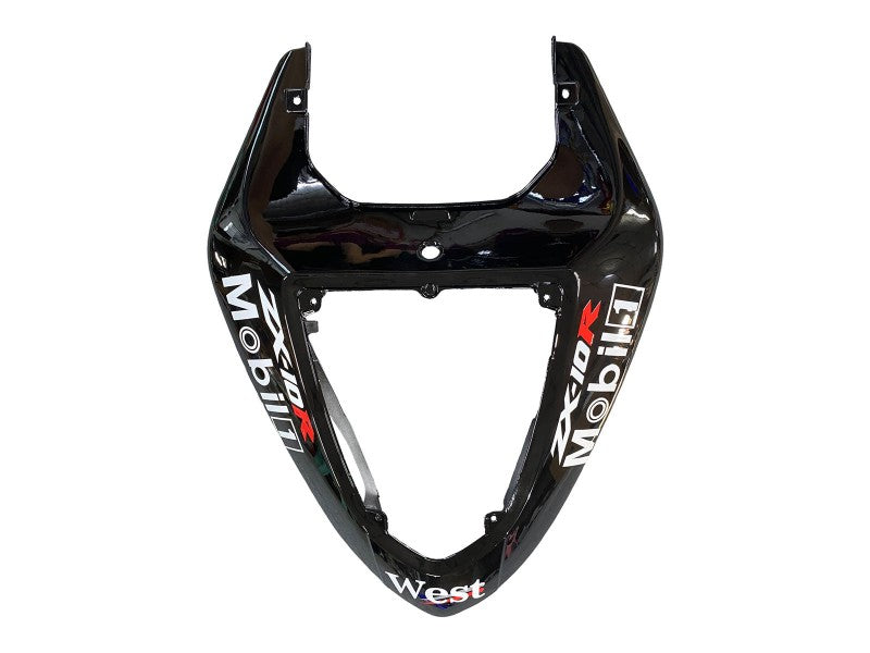 Purchase 2006-2007 Glossy Black White West Kawasaki ZX10R Motorcycle Fairings UK