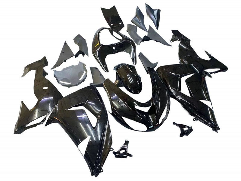 Purchase 2006-2007 Glossy Black Kawasaki ZX10R Motorcycle Fairings UK