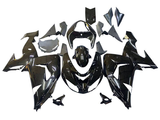 2006-2007 Black Kawasaki ZX10R Fairing Kit