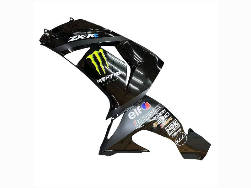 Purchase 2006-2007 Grey Yellow Glossy Black Monster Elf Kawasaki ZX10R Motorcycle Fairings UK