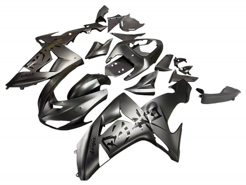 Purchase 2006-2007 Matte Grey Kawasaki ZX10R Motorcycle Fairings UK