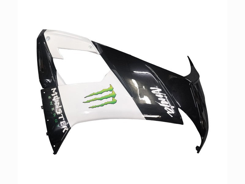 Purchase 2008-2010 Glossy Black White Green Monster Elf Kawasaki ZX10R Motorcycle Fairings UK