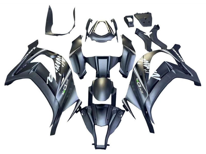 Purchase 2011-2015 Matte Grey White Green Kawasaki ZX10R Motorcycle Fairings UK