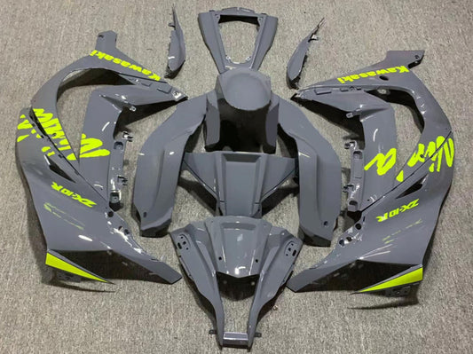 2011-2015 Green Black White Elf Ninja Kawasaki ZX10R Fairing Kit