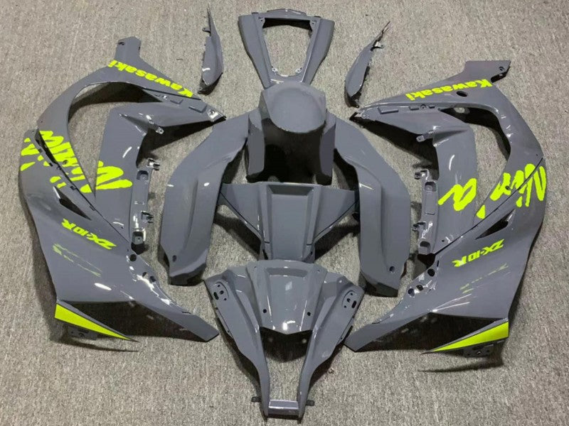Purchase 2011-2015 Nardo Grey Yellow Kawasaki ZX10R Motorcycle Fairing UK