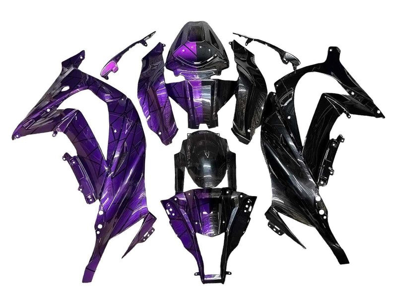 Purchase 2011-2015 Purple Black Kawasaki ZX10R Motorcycle Fairings UK