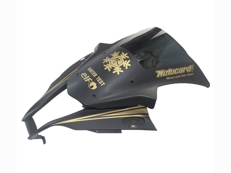 Purchase 2011-2015 Matte Black Gold Snow Elf Kawasaki ZX10R Motorcycle Fairings UK