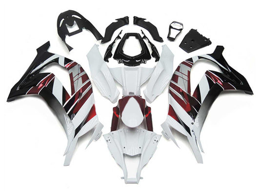 2011-2015 Matte Black Yellow 100 Kawasaki ZX10R Fairing Kit