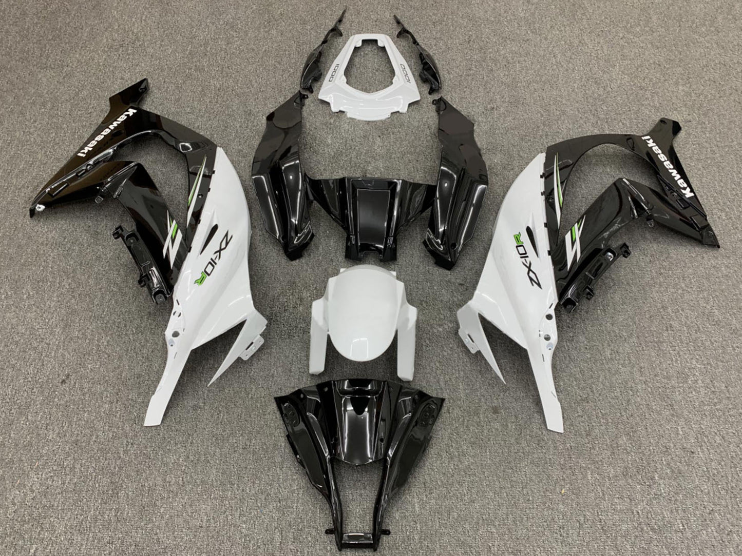 2011-2015 Light Green Ninja Kawasaki ZX10R Fairing Kit