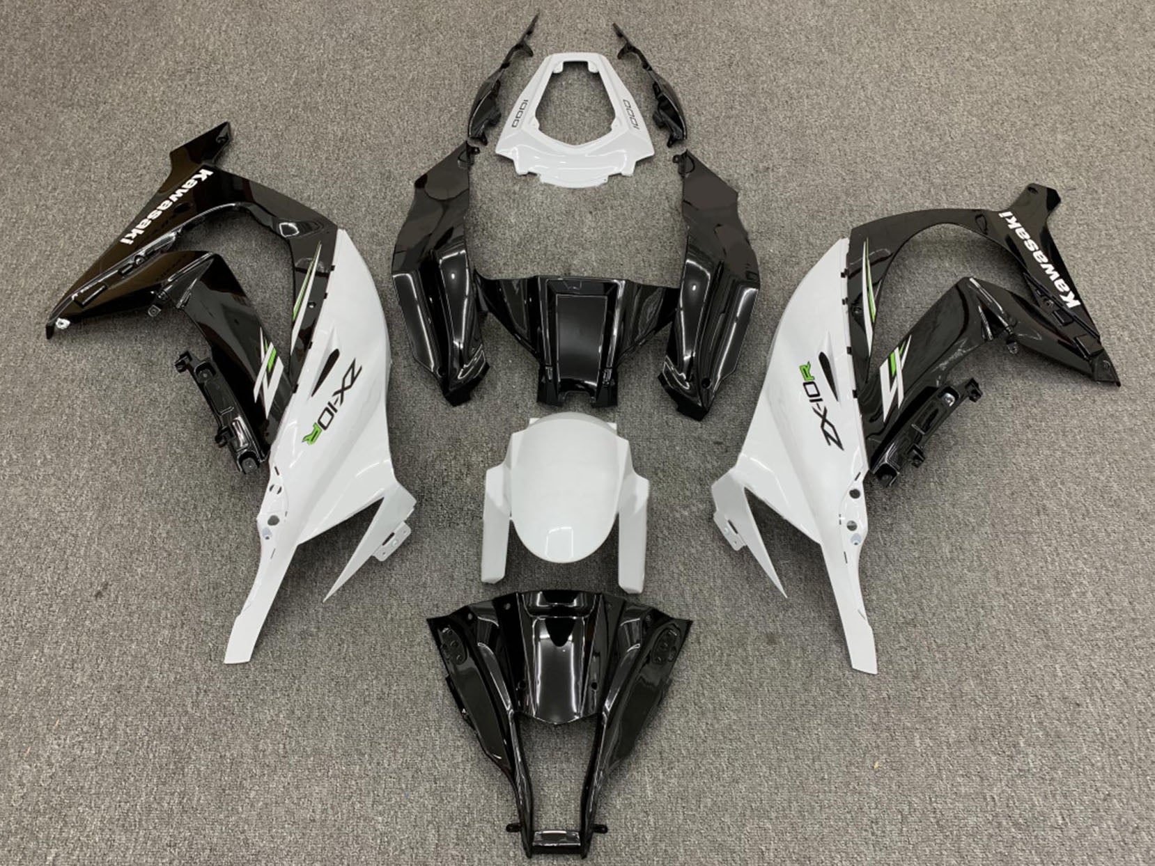 2011-2015 Light Green Ninja Kawasaki ZX10R Fairing Kit