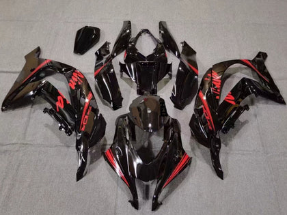 2016-2020 Kawasaki ZX-10R Black Gray Fairing Kit