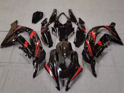 2016-2020 Kawasaki ZX-10R Black Gray Fairing Kit