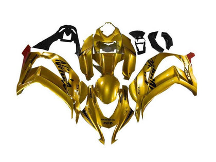 2016-2020 Kawasaki ZX-10R Black Green Fairing Kit