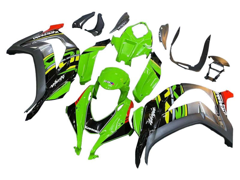 Purchase 2016-2020 Green Red Grey Kawasaki ZX10R Motorcycle Fairings UK