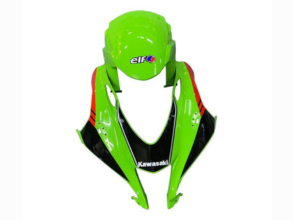 2016-2020 Kawasaki ZX-10R Green Black Elf Fairing Kit