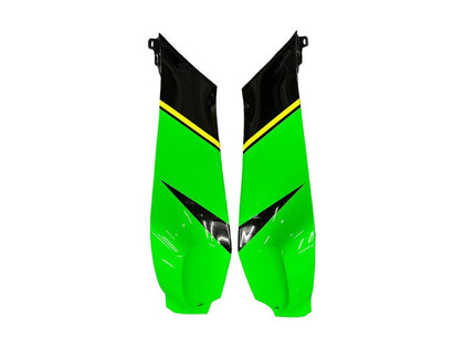 2016-2020 Kawasaki ZX-10R Black Green Yellow Monster Elf Fairing Kit