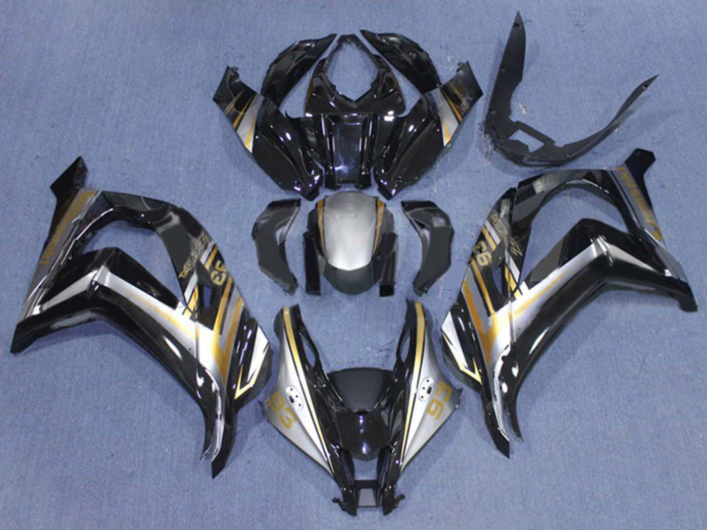 2016-2020 Red Black Kawasaki ZX10R Fairing Kit