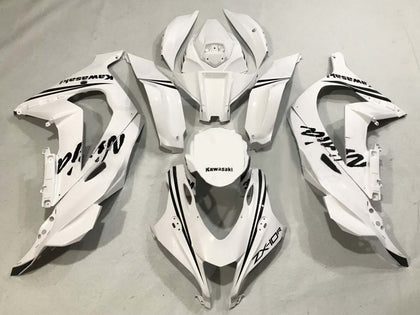 2016-2020 Kawasaki ZX-10R White Fairing Kit