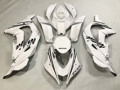 2016-2020 Kawasaki ZX-10R White Fairing Kit