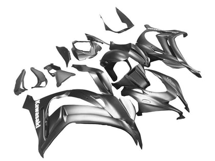 2016-2020 Kawasaki ZX-10R Matte Black Fairing Kit
