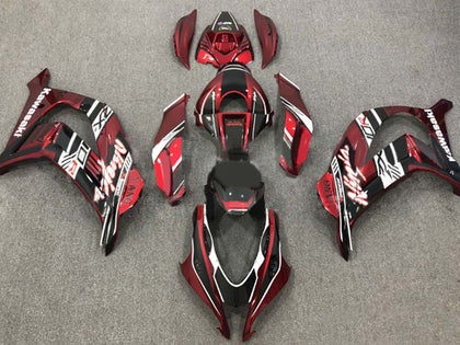 2016-2020 Kawasaki ZX-10R Matte Black Fluorescent Yellow Fairing Kit