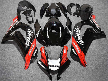 2016-2020 Kawasaki ZX-10R Glossy Black Green Fairing Kit
