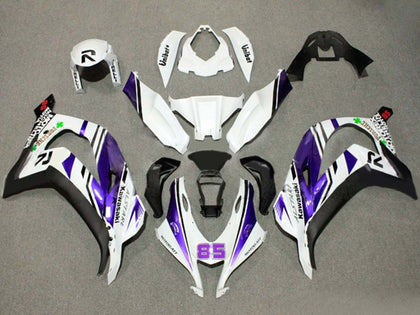 2016-2020 Kawasaki ZX-10R Red Black Elf Fairing Kit