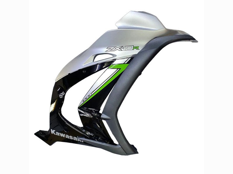 Purchase 2016-2020 Silver Green Black Kawasaki ZX10R Motorcycle Fairing UK