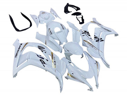 2016-2020 Kawasaki ZX-10R White Fairing Kit