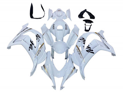 2016-2020 Kawasaki ZX-10R White Fairing Kit