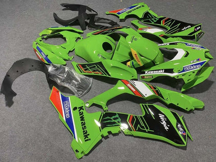 2021-2025 Kawasaki ZX-10R Black Green Elf Fairing Kit